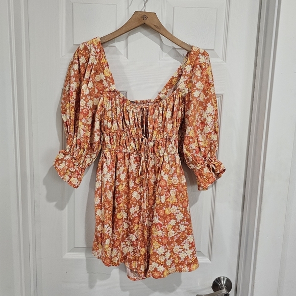 Free People Show Me The Love Romper - Picture 3 of 8